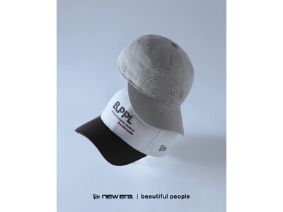 【ニューエラ】＜beautiful people＞との初となるコラボヘッドウェアを5月22日(金)に発売