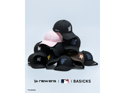 【ニューエラ】過去最大のバリエーションを展開する＜BASICKS＞との最新コラボコレクションを9月20日（日）に発売
