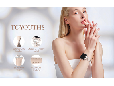 この冬、手元からときめく贈り物を。Toyouths 本革製 Apple Watch バンドがタイムセールで登場