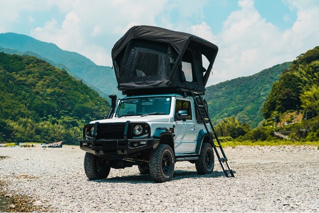 【新製品発表】バッグに入るルーフテント 「peakpod」、新モデル 「 PP-3 」を公開