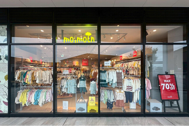 韓国発ベビー・キッズ服ブランド「モイモルン」、南町田グランベリーパーク店1周年記念イベント開催――ブランド初のアウトレット店舗として好調な売上を記録