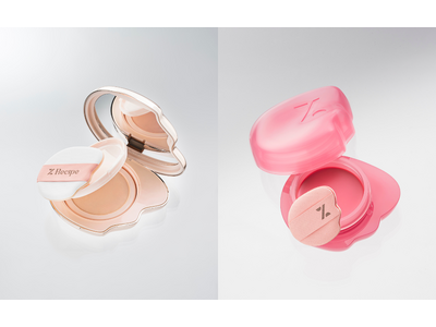 願いを羽ばたかせるトレンド！Z世代に刺さる“ウィッシュコア”な天使の羽パッケージ。 ％Recipe（パーセントレシピ・通称パーレシピ）」から高密着クッションファンデとちゅるちゅるリップ＆チークが登場！