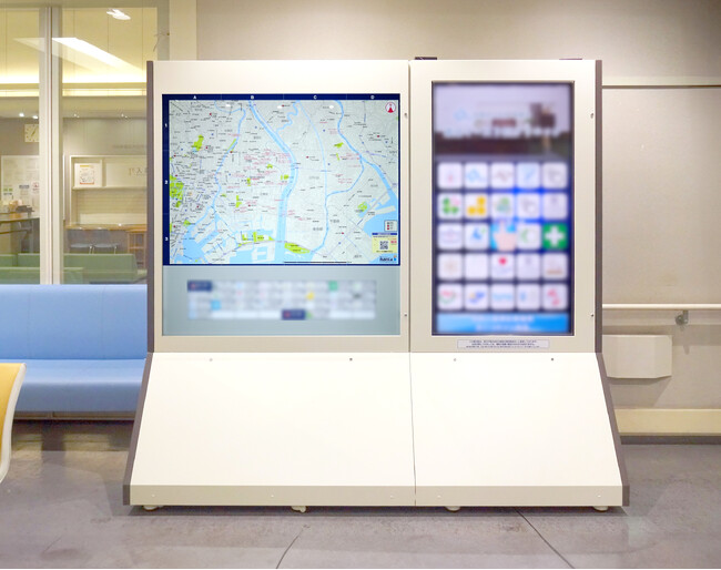 東京都立墨東病院に『メディカルナビタ』を設置