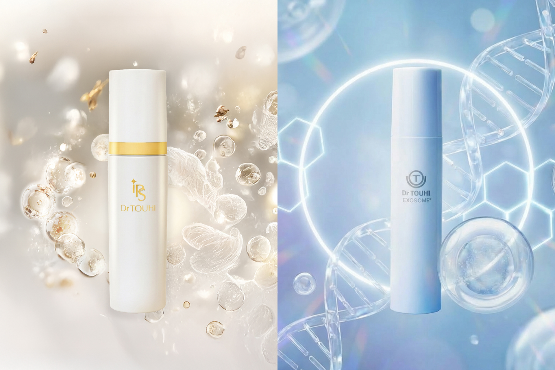 【東大卒毛髪専門医が監修】iPS細胞＆エクソソーム研究から生まれた次世代スカルプケア。Dr.TOUHIシリーズより最高峰の頭皮美容液2種が誕生！