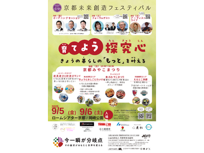 【京都青年会議所】【アーティスト、ゲスト講師決定！】京都未来創造フェスティバル