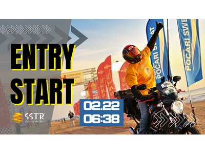 過去最大規模14,000台のバイクが千里浜に集結！日本最大級のツーリングラリー「SSTR2026」2月2...