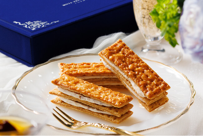 【松屋銀座開店100周年】大人の街「銀座」を思わせる上品なミルフィユ。MILLE-FEUILLE MAISON FRANCAIS（ミルフィユメゾンフランセ）より「銀座アヴニュ」を記念商品として新発売。