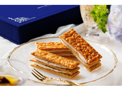【松屋銀座開店100周年】大人の街「銀座」を思わせる上品なミルフィユ。MILLE-FEUILLE MAISON FRANCAIS（ミルフィユメゾンフランセ）より「銀座アヴニュ」を記念商品として新発売。