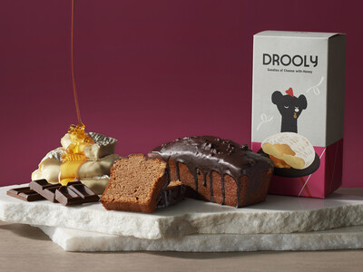 人気のパウンドケーキが期間限定で復活！【DROOLY（ドローリー）】より「パウンドケーキ〔ショコラ＆カマンベールwithハニー〕」を今年も発売！