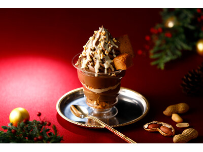 【阪急うめだ限定】”ピーナッツ×チョコレート”昨年好評だった冬のサンデーが今年も登場。【Dore（ドレ）】より「ドレ・チョコレートサンデー」好評発売中！