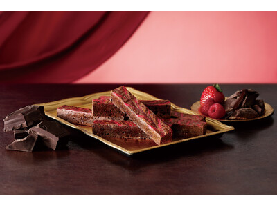 2種類のベリーの華やかな味わい。ブラウニー専門店【côte cour（コートクール）】より冬期限定『ベリーブラウニー』を発売。