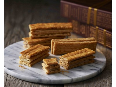 数量限定！　こだわりのミルフィユ専門店「MILLE-FEUILLE MAISON FRANCAIS」より「ミルフィユ セゾン（塩キャラメル&カフェ）限定ギフトボックス」が新登場！