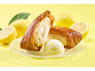 ≪ ホロホロ・サクサク食感 ≫ 話題のパニエに季節の味わいが登場。【フランセ 表参道本店】より、レモンの酸味にキャラメルのコクを合わせた『フランセパニエ　レモンキャラメル』を”平日限定”販売。