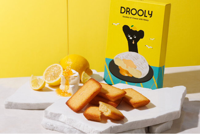 【DROOLY（ドローリー）】より、レモンの酸味に、カマンベールのコクと蜂蜜のやさしい甘みが重なるフィナンシェが、6月1日（月）から新登場！