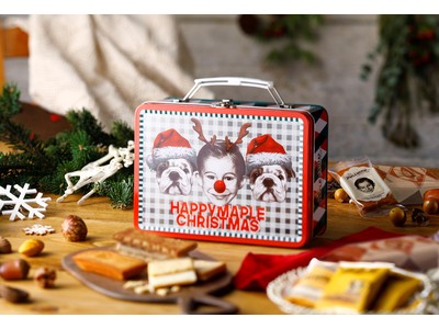 メープル菓子専門店「ザ・メープルマニア」から、季節限定「メープルクリスマスボックス」を今年も数量限定発売！