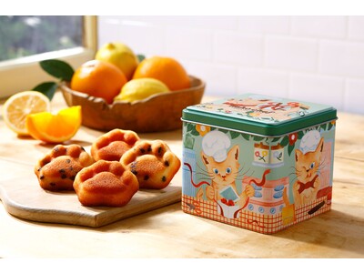 全ての猫好きに贈る。ネコシェフからのプレゼント、「ネコシェフ缶　Happy」を新発売。