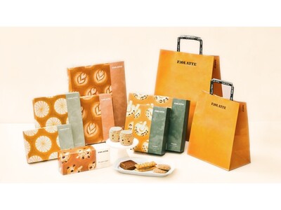 ラテアートをテーマにしたスイーツブランド「FiOLATTE(フィオラッテ)」が色を添えた新たなデザインにリニューアル！