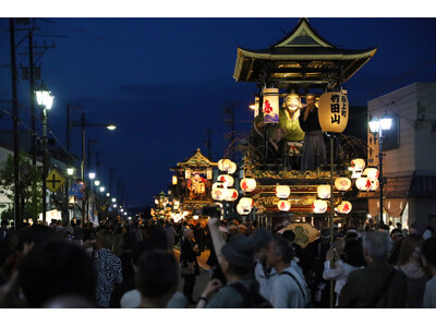 ユネスコ無形文化遺産「城端曳山祭」を特等席で。