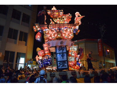 【富山県南砺市】300年の歴史が燃える「福野夜高祭」を特等席で。地元案内人と巡る「特別観覧プラン」が4月...