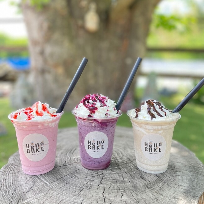 フルーツ好き必見!ブルーベリー農園カフェ『Hello BAKE』から、果実の濃さが際立つ「贅沢スムージー」3種が登場