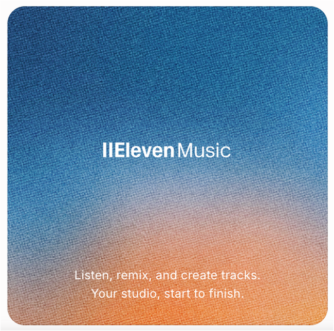 イレブンラボ、より高品質で柔軟な音楽制作を可能にする『Music v2』を発表