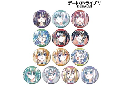 アニメ「デート・ア・ライブV」のトレーディング Ani-Art 第2弾 グリッター缶バッジなどの受注を開始！！アニメ・漫画のオリジナルグッズを販売する「AMNIBUS」にて