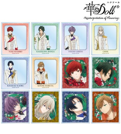 TVアニメ「華Doll* -Reinterpretation of Flowering-」のトレーディングアクリルカードなどの受注を開始！アニメ・漫画のオリジナルグッズを販売する「AMNIBUS」にて