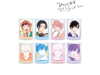 『みなと商事コインランドリー』のトレーディングアクリルスタンドvol.2、トレーディングつながるアクリル...