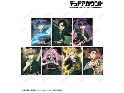 TVアニメ『デッドアカウント』のトレーディングブロマイド、トレーディングAni-Frame、BIG缶バッジの受注を開始！！アニメ・漫画のオリジナルグッズを販売する「AMNIBUS」にて
