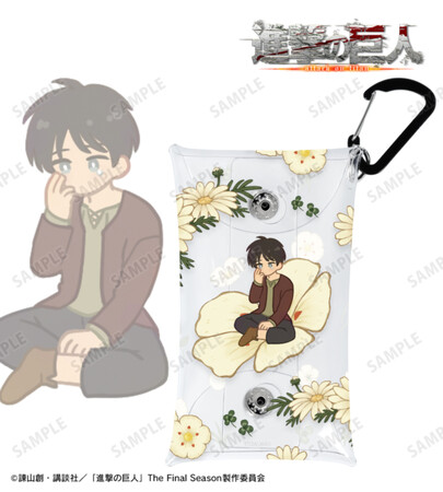 TVアニメ『進撃の巨人』のエレン Botania 第2弾 クリアマルチケースなどの受注を開始！！アニメ・漫画のオリジナルグッズを販売する「AMNIBUS」にて