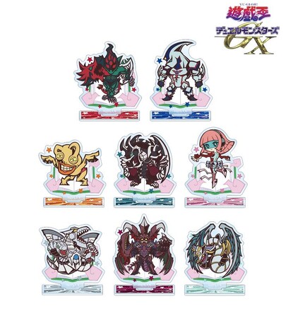 『遊☆戯☆王デュエルモンスターズGX』のトレーディング トゥーン・ワールド テイストデフォルメ アクリルスタンドなどの受注を開始！！アニメ・漫画のオリジナルグッズを販売する「AMNIBUS」にて
