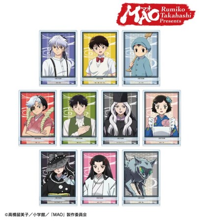 TVアニメMAOのトレーディングアクリルスタンド、トレーディングアクリルカードなどの受注を開始！！アニメ・漫画のオリジナルグッズを販売する「AMNIBUS」にて