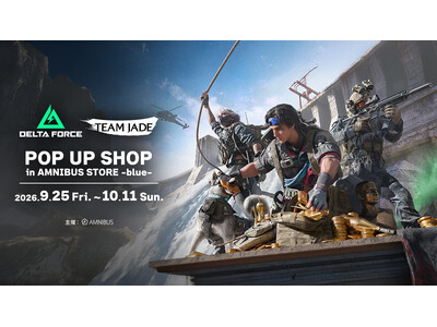 「『Delta Force』 POP UP SHOP in AMNIBUS STORE -blue-」が開催決定！