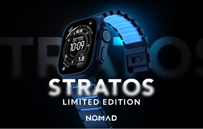NOMAD�uSTRATOS BAND�v����J���[�uICY BLUE GLOW�v�~���F����