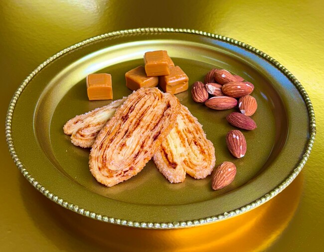 【JR東京駅「グランスタ東京」先行販売!】ミルフィーユ専門ブランド『LE FEUILLES(ル・フィーユ)』から季節限定のミルフィーユ、「キャラメルアーモンドミルフィーユ」が新発売!