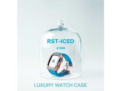 ゴールデンコンセプトの高級アップルウォッチケース「RST-ICED」から、Apple Watch シリーズ7 41MM対応モデルが発売