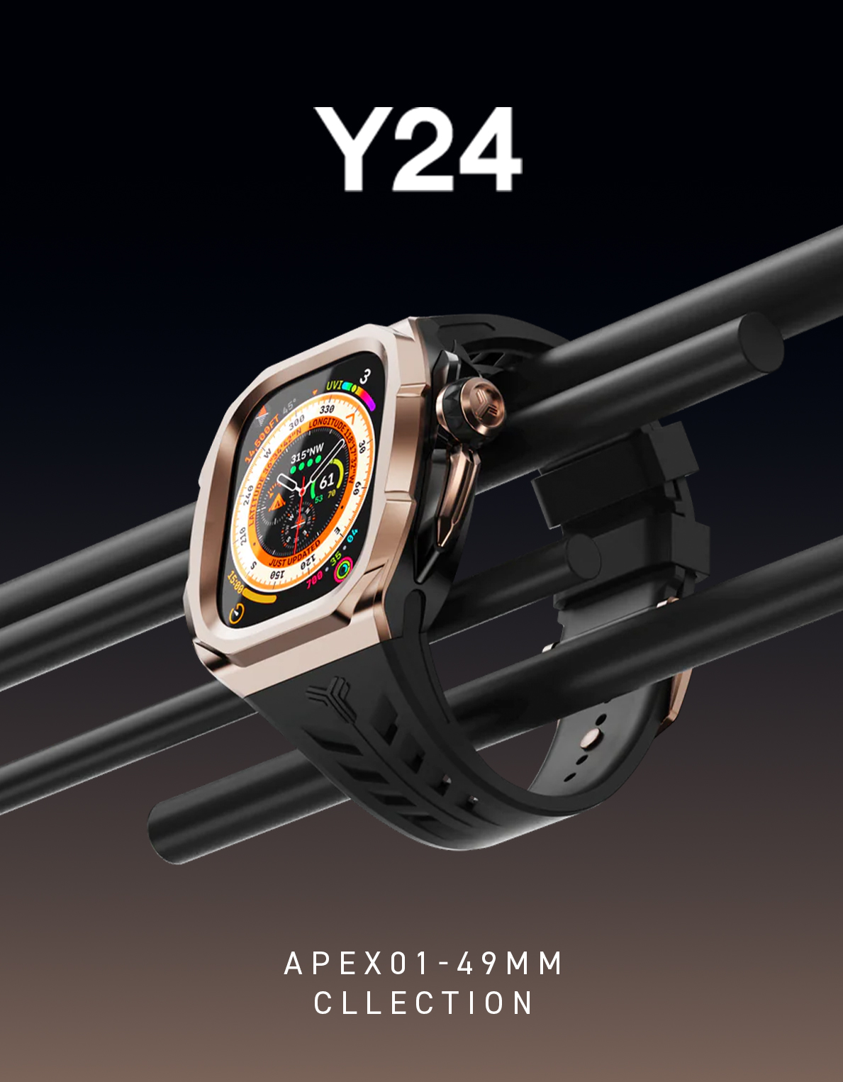 「Y24」長らく完売していたApple Watch 49MM対応ケースが、つい…