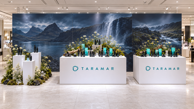 アイスランド発スキンケア「TARAMAR」が、新宿高島屋で期間限定POP UPを開催