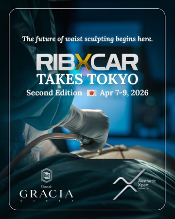 RIBXCAR TAKES JAPAN 第2弾開催決定。アジア圏では稀少なボディコントアリングのライブサージェリーを含む3日間の特別セミナーを銀座で