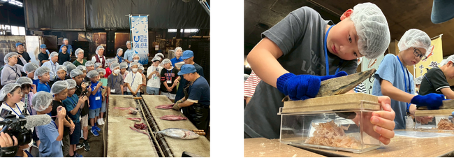 海なしやまなしの小学生が海の魅力を学ぶ海洋体験学習イベント「駿河湾 焼津・沼津 海の魅力体感バスツアー」を開催しました。