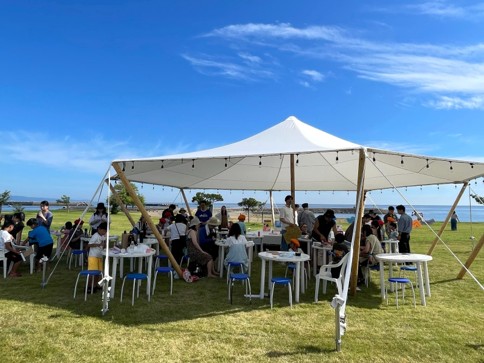 海と向き合うきっかけとなるさまざまなコンテンツを実施！射水市・海老江海浜公園で約1ヶ月間にわたるイベント「エビデイ！Beach」を開催しました！