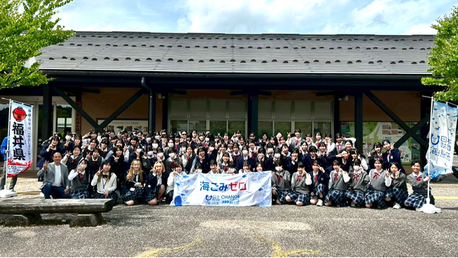 チェキ撮影も！みんなで楽しくごみ拾い！「鯖江市役所JK課“映え拾い”2025春」を開催しました