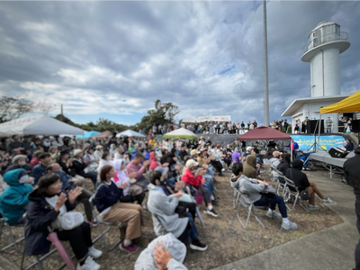 「灯台」×「学び」×「音楽」1日だけの灯台公開＆音楽フェス「AOYA TODAY FESTIVAL」を開催しました！