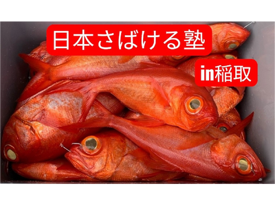 キンメ漁発祥の地で金目鯛を捌いて稲取名産『金目鯛の味噌漬け』を作ろう！『日本さばける塾 in 稲取』を開催！