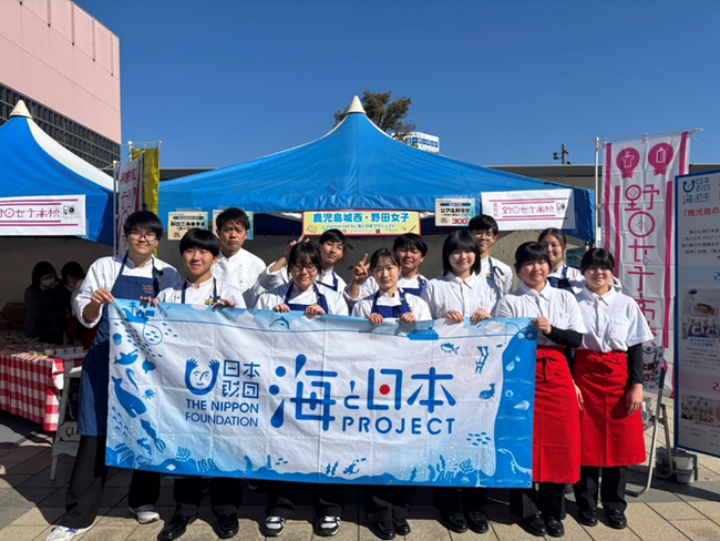 「海のごちそう開発プロジェクト」鹿児島の海の魅力が詰まった高校生考案のメニューを高校生がてゲてゲハイスクールフェスティバルで販売しました！