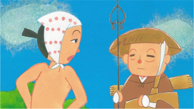 栃木県那須塩原市 海ノ民話アニメーション「弘法清水」那須塩原市図書館「…