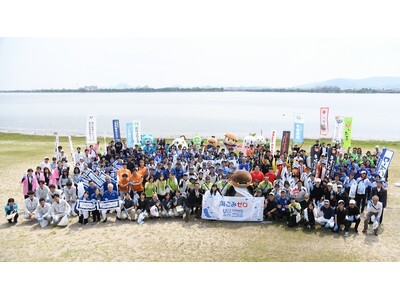 環境保全の大切さ伝え びわ湖１周チャレンジ 歩き続けて15周目！「野洲のおっさんびわ湖1周ごみ拾い行脚」スタート式&大清掃会2025を開催しました！！