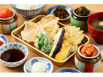 7月13日（月）「博多の天ぷら喜水丸 今泉店」オープン！ 「上天ぷら定食」注文で「半熟たまご天」無料サービスも実施！