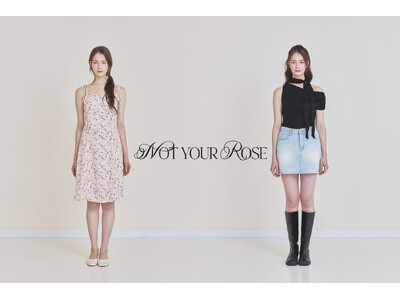 Kアイドル御用達人気韓国ファッションブランド 「NOT YOUR ROSE」が、5月2日(金)からルミネエスト新宿B1で単独POPUPを開催