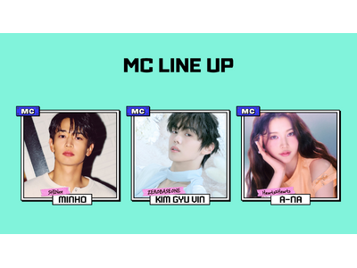 MINHO, KIM GYU VIN, A-NAら 豪華MC陣発表『2025 Show! 音楽中心 in...